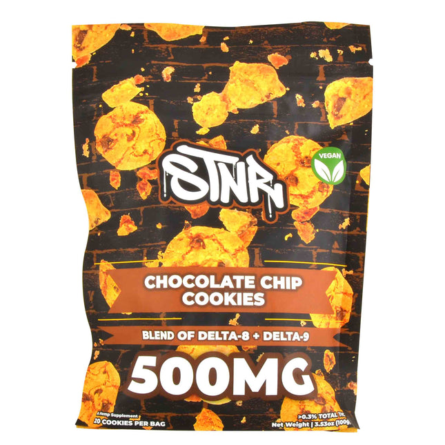 STNR Cookies 500mg, D8+D9, 1ct