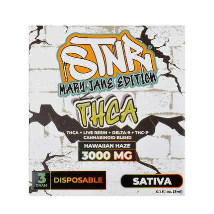 STNR Disposable THCA Mary Jane Edition SATIVA, 3000mg