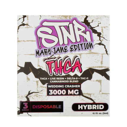 STNR Disposable THCA Mary Jane Edition HYBRID, 3000mg