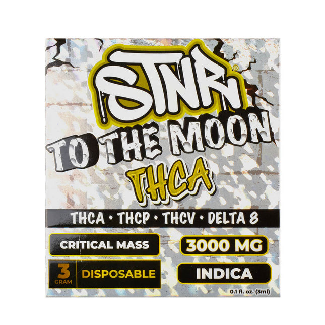 STNR Disposable THCA To The Moon Indica, 3000mg