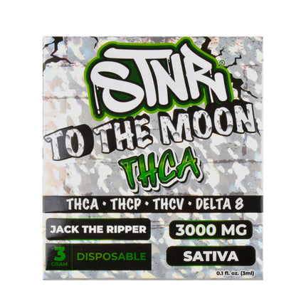 STNR Disposable THCA To The Moon SATIVA, 3000mg