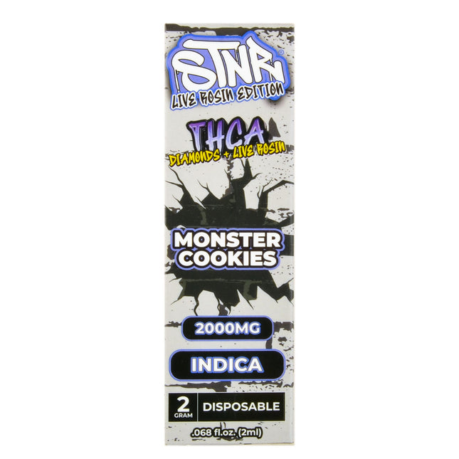 STNR THCA Disposable Indica Live Rosin Edition, 2000mg