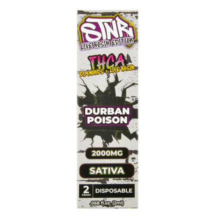 STNR THCA Disposable Sativa Live Rosin Edition, 2000mg