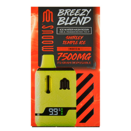 Modus Breezy Blend Disposable, INDICA, 7500mg