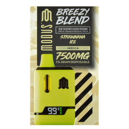 Modus Breezy Blend Disposable, INDICA, 7500mg