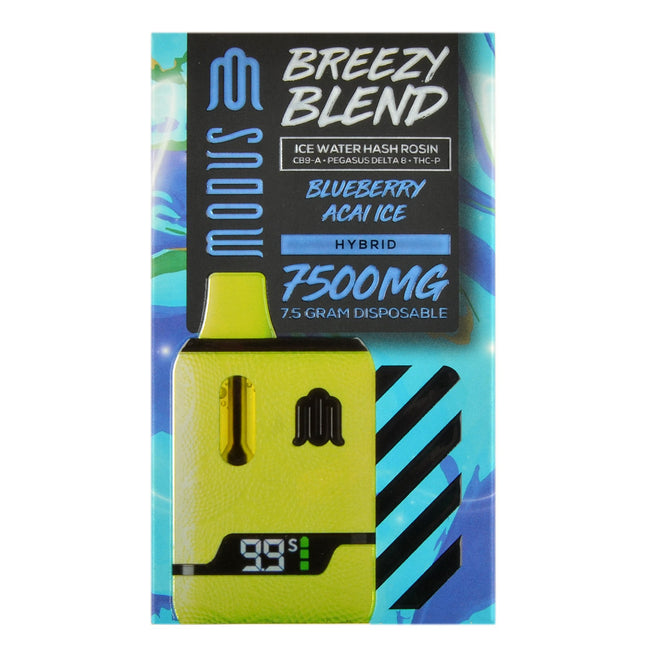 Modus Breezy Blend Disposable, HYBRID, 7500mg