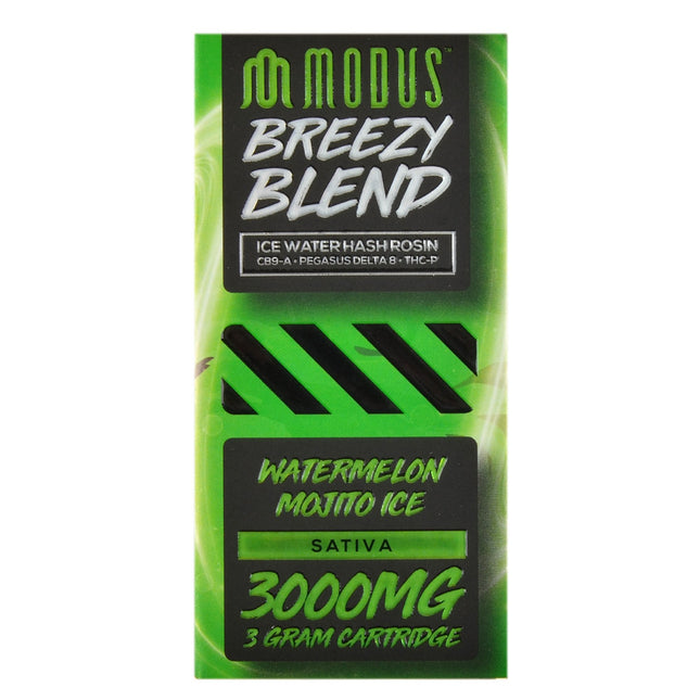 Modus Breezy Blend CARTRIDGES, SATIVA, 3000mg